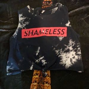 Shameless crop top